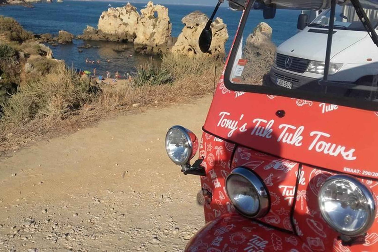 Albufeira: Privat Tuk Tuk-tur