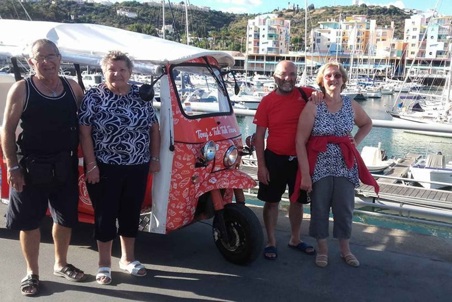 Albufeira: Privat Tuk Tuk-tur