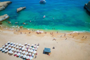 Albufeira: crucero turístico con barbacoa en la playa y barra libre