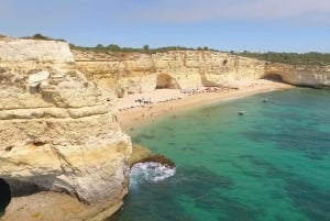 Albufeira: crucero turístico con barbacoa en la playa y barra libre