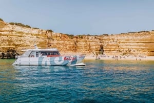 Albufeira: crucero turístico con barbacoa en la playa y barra libre