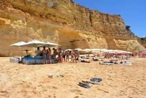 Albufeira: crucero turístico con barbacoa en la playa y barra libre