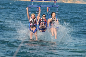 Albufeira: Single, Double or Triple Parasailing Tour