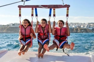 Albufeira: Single, Double or Triple Parasailing Tour