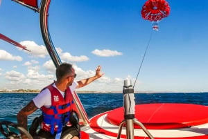 Albufeira: Single, Double or Triple Parasailing Tour