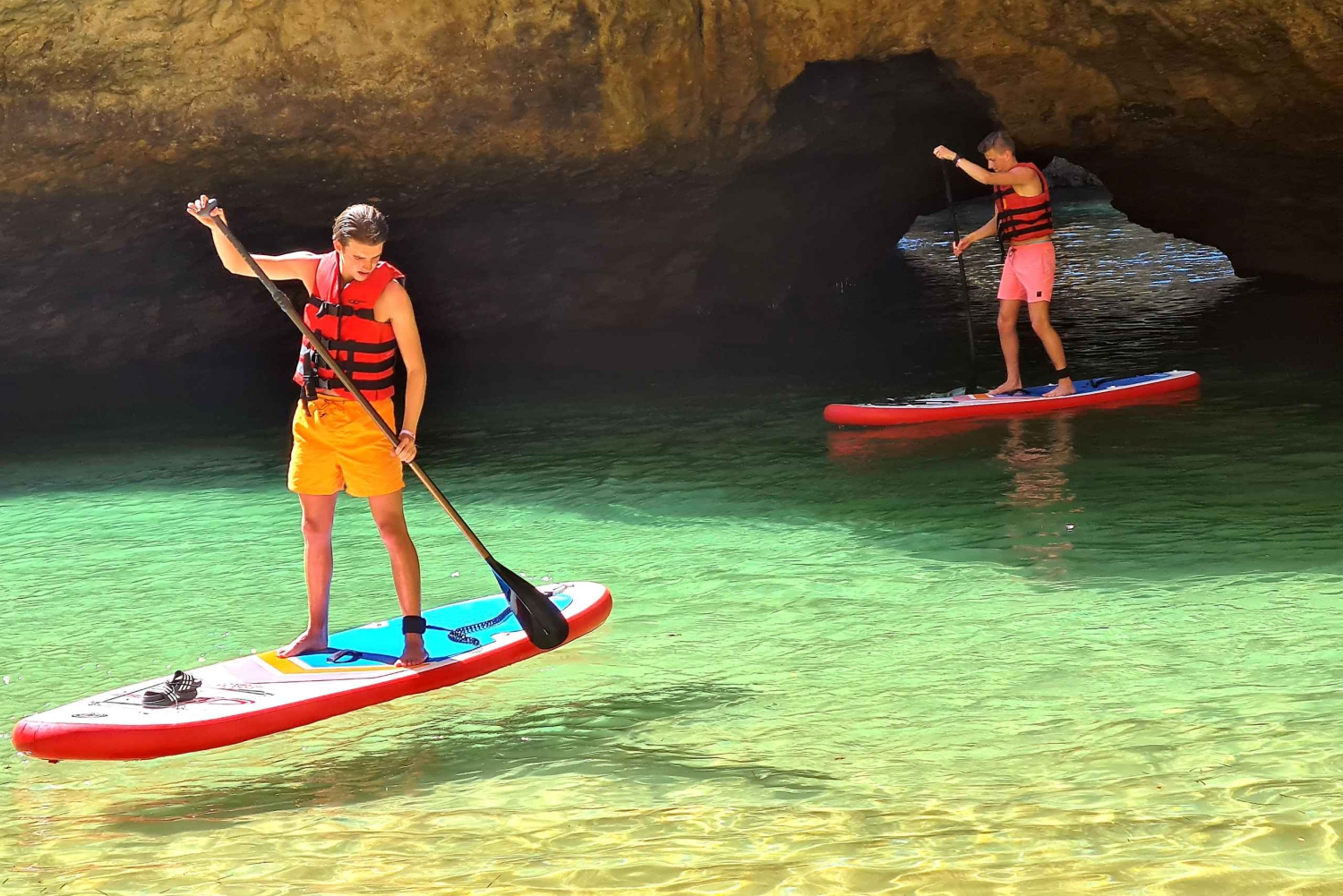 Albufeira: Stand Up Paddle-lektion og kysttur