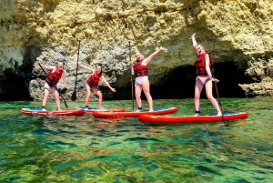 Albufeira: Stand Up Paddle-lektion og kysttur