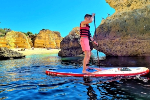 Albufeira: Stand Up Paddle-lektion og kysttur