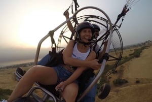 Albufeira: Paragliding-flyvning ved solnedgang