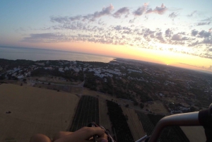 Albufeira: Paragliding-flyvning ved solnedgang