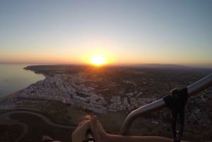 Albufeira: Paraglidingflygning vid solnedgången