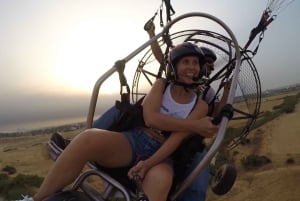 Albufeira: Paraglidingflygning vid solnedgången