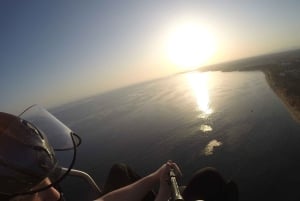 Albufeira: Paraglidingflygning vid solnedgången