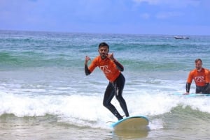 Albufeira: Small Group Surf Lesson with Private Instructor