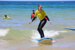 Albufeira: Small Group Surf Lesson with Private Instructor