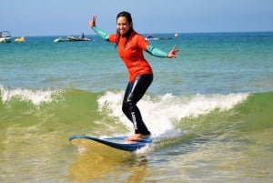 Albufeira: Surfing Lesson at Galé Beach