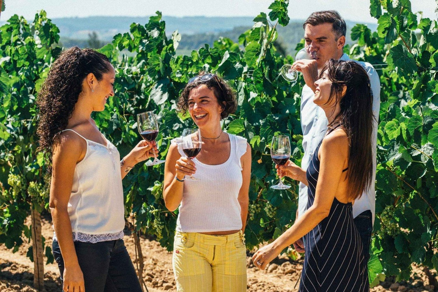 Albufeira: Vinsmakingstur med slott- og vindmøllebesøk