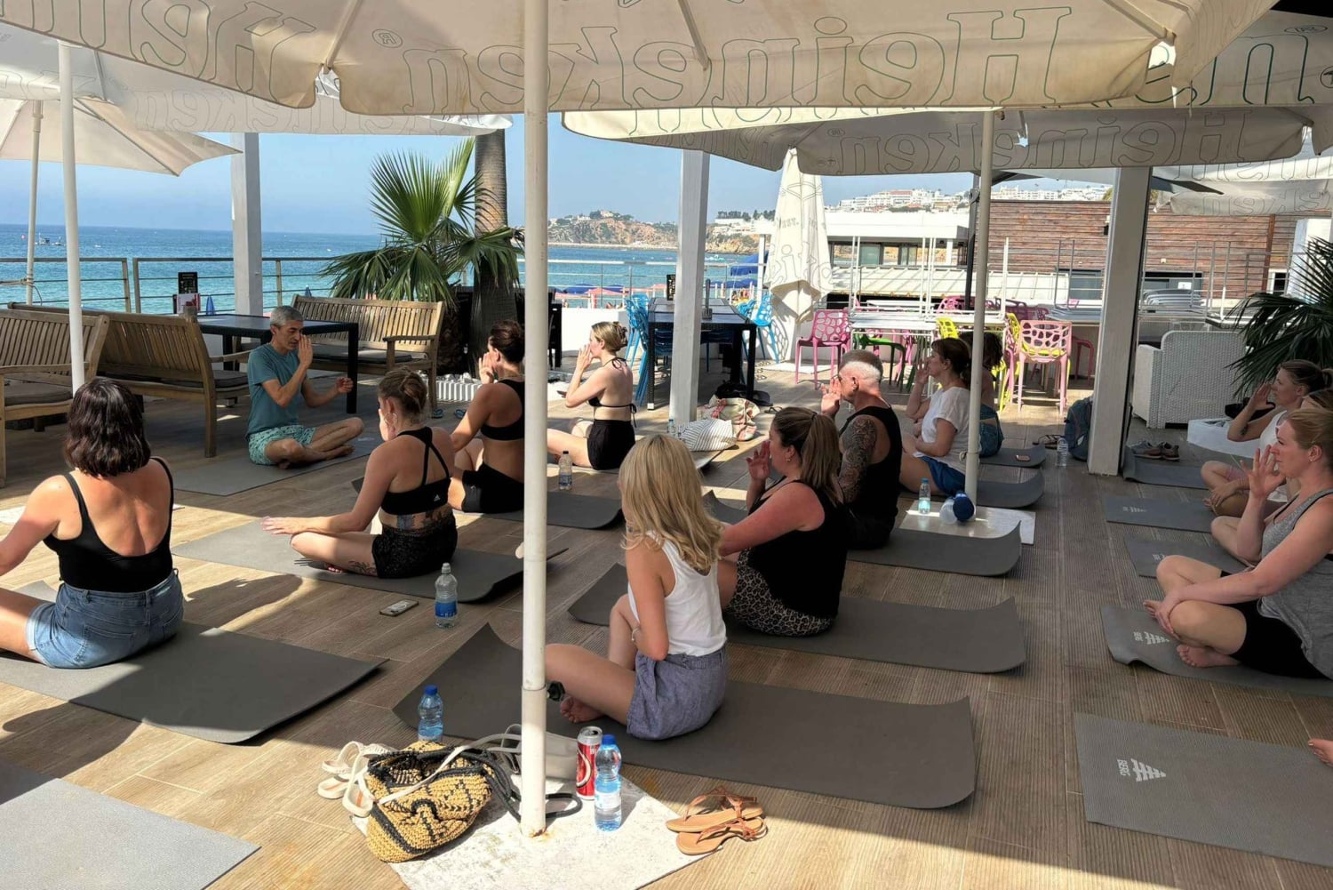 Albufeira: Yoga und Reiki Erfahrung mit Frühstück