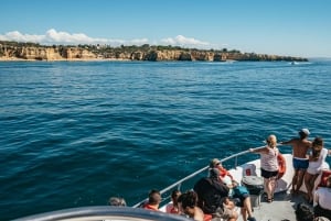 Passeio de barco de 3 horas pelas cavernas e pela costa do Algarve