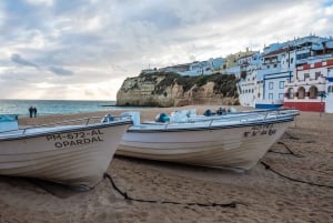 Algarve: tour in barca della grotta di Benagil e passeggiata costiera di Algarseco