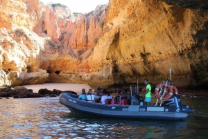 Algarve: Tour privato di 2 ore delle grotte di Benagil