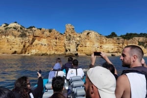 Algarve: Tour privato di 2 ore delle grotte di Benagil