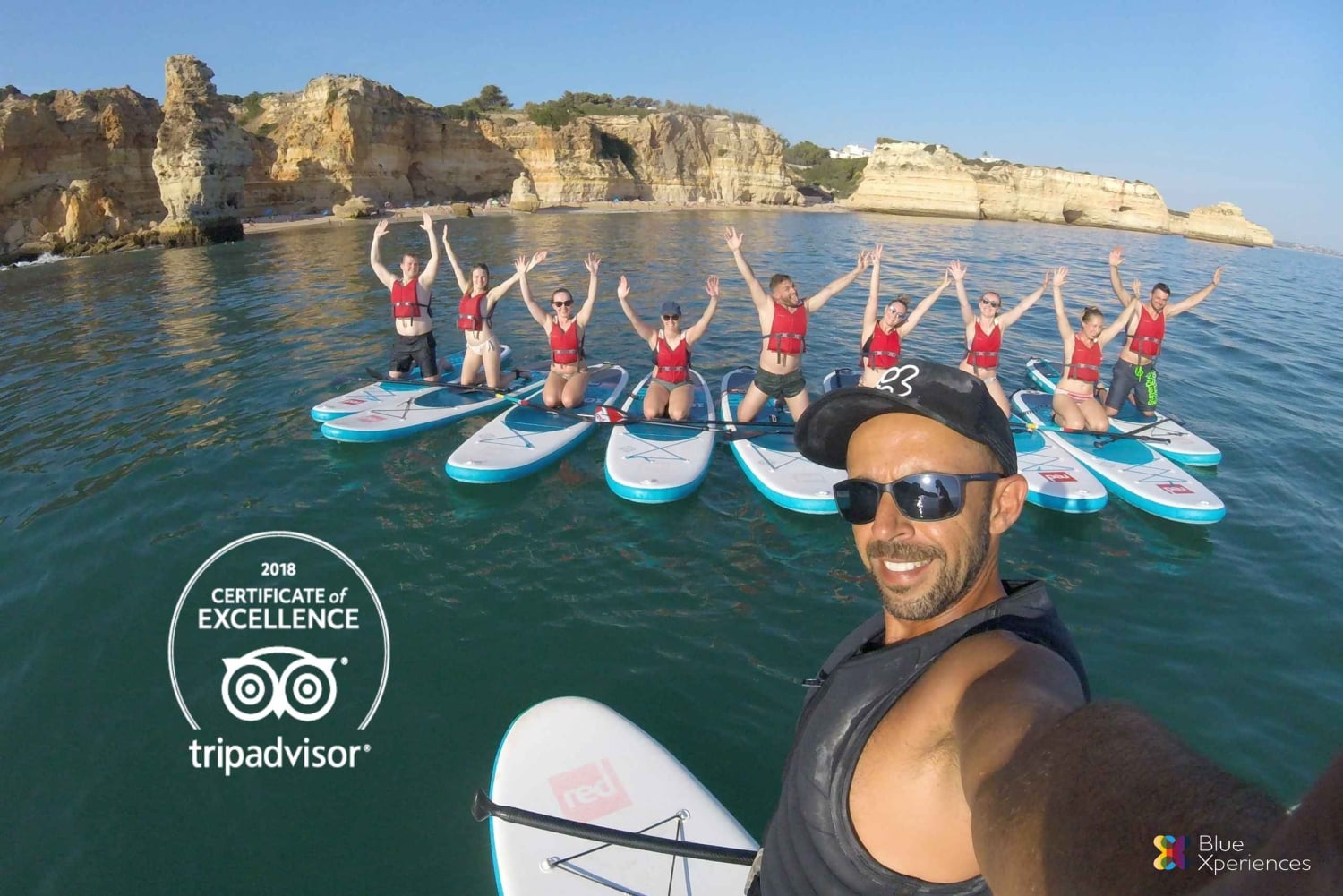 Algarve: Benagil Caves Stand-Up Paddle Board Tour
