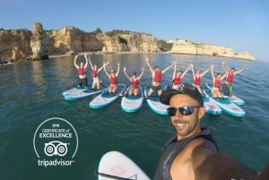 Algarve: Benagil Caves Stand-Up Paddle Board Tour