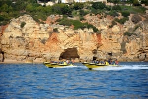 Algarvekysten: Delfinsafari og grottetur