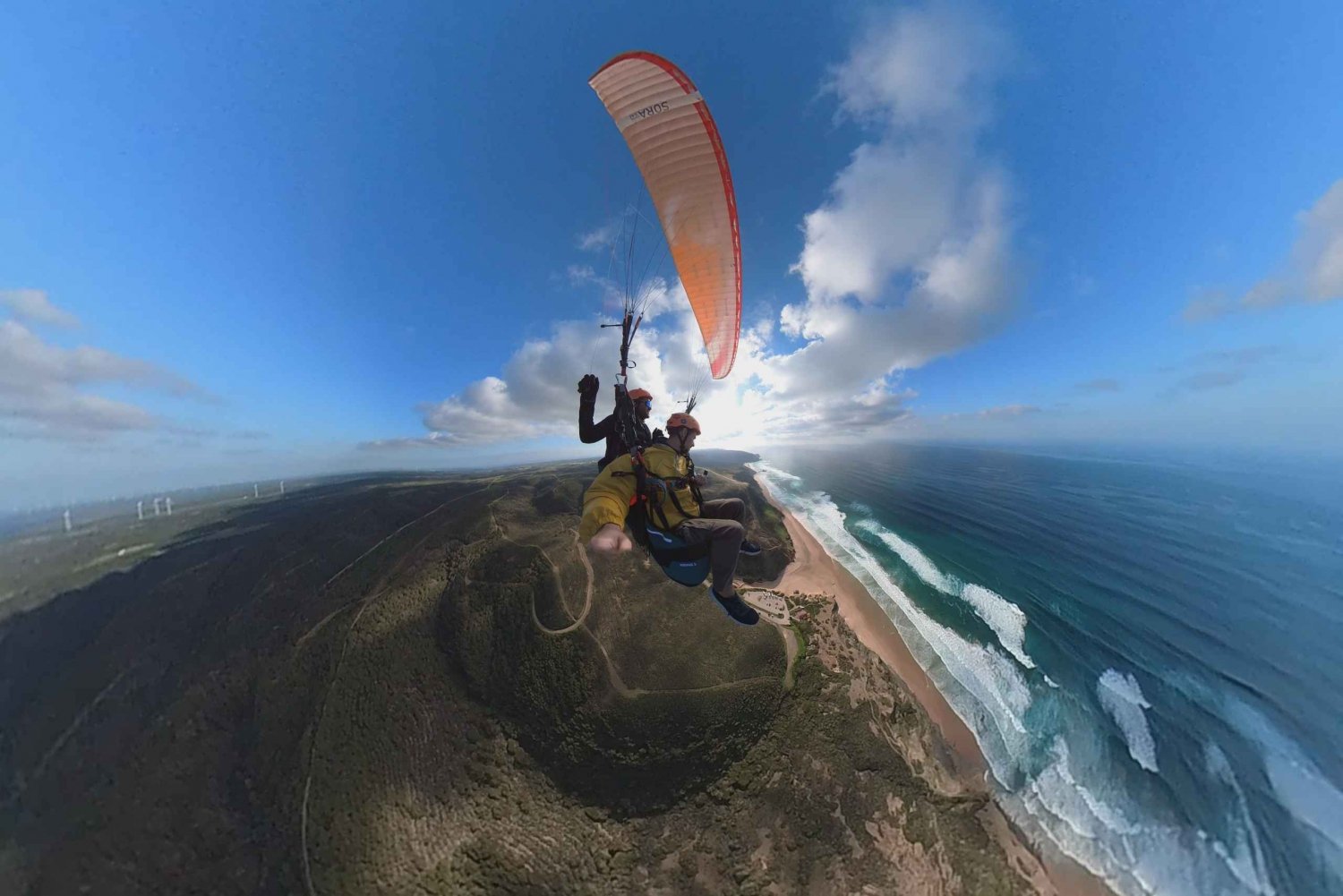 Algarvekysten: Naturskjønn paraglidingopplevelse