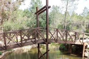 Algarve: kurkfabriek, Fonte Férrea Park en distilleerderij