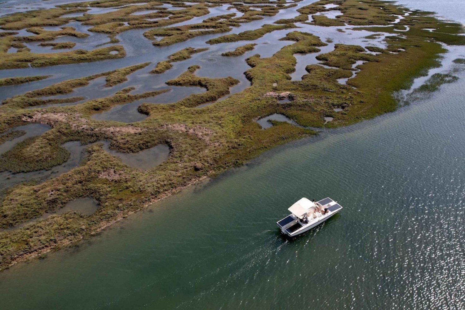 Algarve: Wycieczka łodzią ekologiczną po lagunie Ria Formosa z Faro