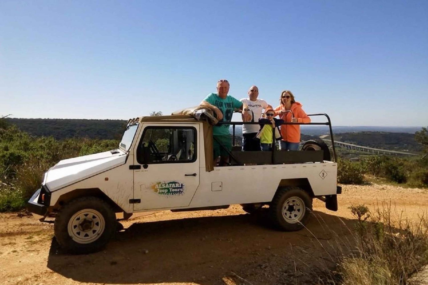 Fra Albufeira: Heldagstur med Jeep i Algarve inklusive lunsj