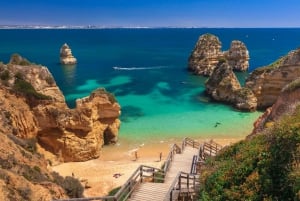 Algarve Full Day Tour Private- boat tour included