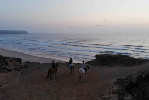 Algarve: jazda konna po plaży o zachodzie słońca lub rano