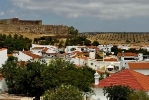 Algarve: experiência medieval no leste e jantar em Espanha