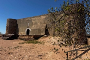 Algarve: experiência medieval no leste e jantar em Espanha