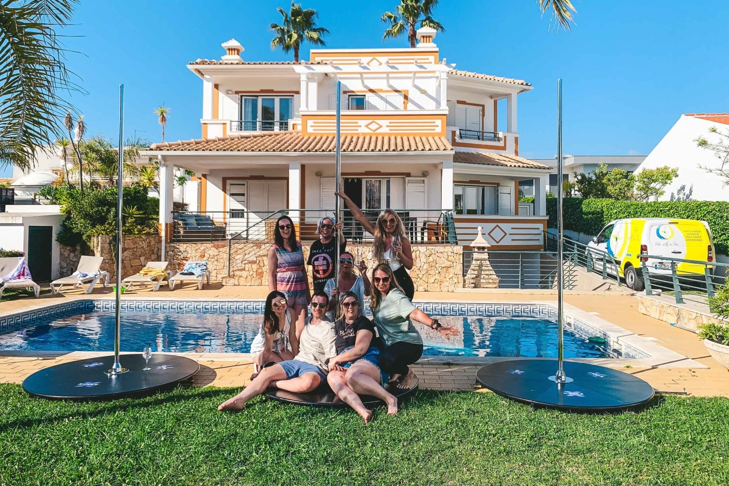 Algarve: Taniec na rurze z widokiem na ocean i Prosecco