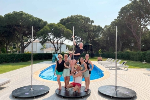 Algarve: Ocean View Pole Dance Experience with Prosecco