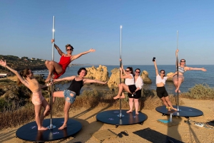 Algarve: Ocean View Pole Dance Experience with Prosecco
