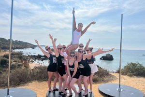 Algarve: Ocean View Pole Dance Experience with Prosecco