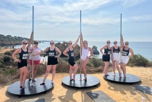 Algarve: Taniec na rurze z widokiem na ocean i Prosecco