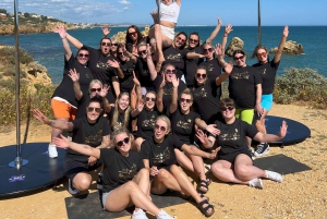Algarve: Taniec na rurze z widokiem na ocean i Prosecco