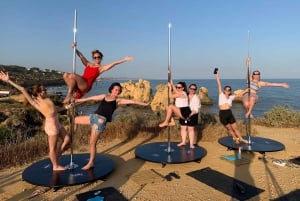 Algarve: Taniec na rurze z widokiem na ocean i Prosecco