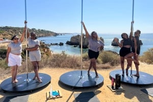 Algarve: Taniec na rurze z widokiem na ocean i Prosecco