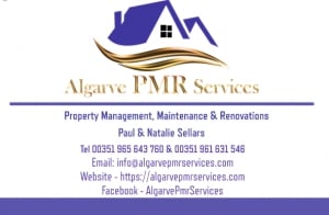 Algarve PMR Services - Gestión de Propiedades, Mantenimiento y Renovación
