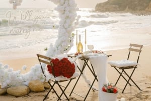 Algarve: Piquenique romântico e pedidos de casamento com sessão fotográfica PRO