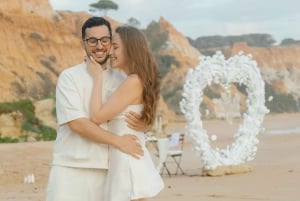 Algarve: Piquenique romântico e pedidos de casamento com sessão fotográfica PRO