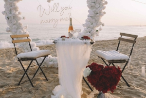 Algarve: Romanttinen piknik ja kosinta ammattivalokuvauksella