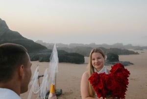 Algarve: Romanttinen piknik ja kosinta ammattivalokuvauksella